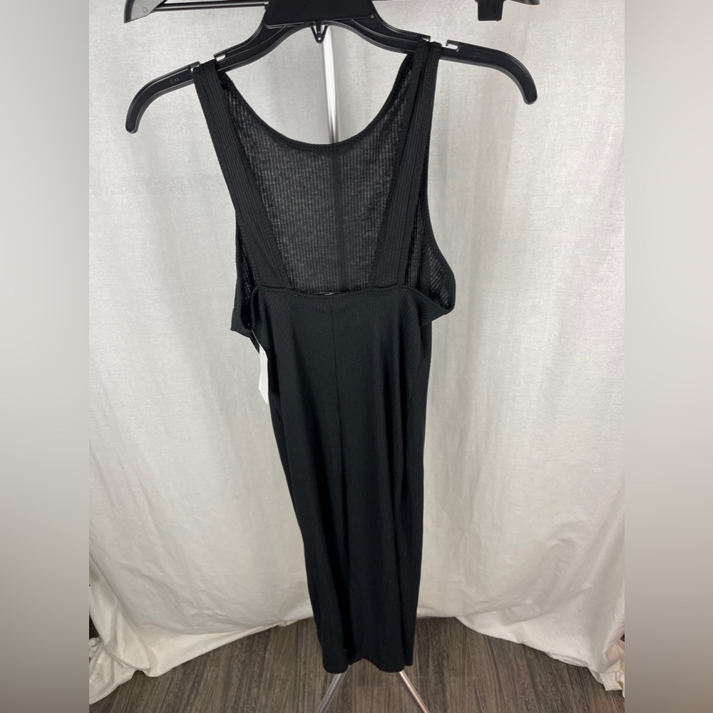 VELVET TORCH Black Racerback Bodycon Midi Dress Size Large (12-14) NWT - Picture 5 of 10
